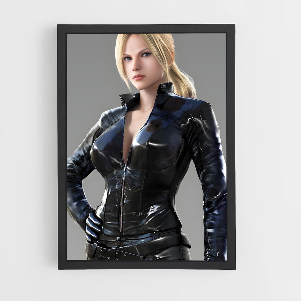 Poster Black Leather Elegance – affiche Tekken (vue 2)
